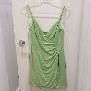 NWT- Lush Lime Green Sundress womens Size M